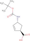 (1R,4R)-4-(Boc-amino)cyclopent-2-enecarboxylicacid