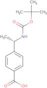 4-[(1S)-1-(Bocamino)ethyl]benzoicacid