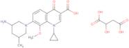 Butanedioic acid, 2-hydroxy-, compd with7-[(3S,5S)-3-amino-5-methyl-1-piperidinyl]-1-cyclopropyl-1…