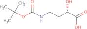 (2S)-4-[[(tert-Butoxy)carbonyl]amino]-2-hydroxybutanoicacid