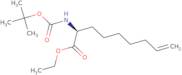 (2S)-2-[[(tert-Butoxy)carbonyl]amino]-8-nonenoic acidethylester