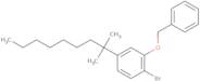 2-Benzyloxy-1-bromo-4-(1,1-dimethyloctyl)benzene