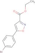 5-(4-Bromo-phenyl)-isoxazole-3-carboxylic acid ethylester