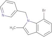 7-Bromo-2-methyl-1-pyridin-3-ylmethyl-1H-indole