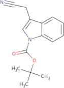 tert-Butyl3-(cyanomethyl)-1H-indole-1-carboxylate