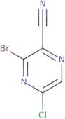 3-Bromo-5-chloropyrazine-2-carbonitrile