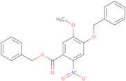 Benzyl4-(benzyloxy)-5-methoxy-2-nitrobenzoate