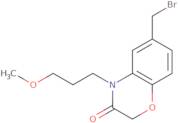 6-(Bromomethyl)-4-(3-methoxypropyl)-2H-benzo[b][1,4]oxazin-3(4H)-one