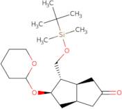 [3As-(3aa,4a,5b,6aa)]-4-[[[(tert-butyl)dimethylsilyl]oxy]methyl]-5-[(tetrahydro-2H-pyran-2-yl)ox...