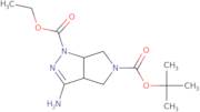 5-tert-Butyl 1-ethyl3-amino-3a,4,6,6a-tetrahydropyrrolo[3,4-c]pyrazole-1,5-dicarboxylate