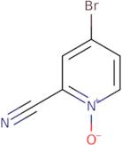 4-Bromo-2-cyanopyridine1-oxide