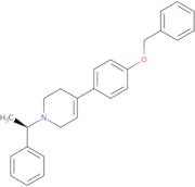 4-(4-Benzyloxy-phenyl)-1-(1-phenyl-ethyl)-1,2,3,6-tetrahydro-pyridine