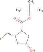 (2R,4R)-N-Boc-2-(fluoromethyl)-4-hydroxypyrrolidine