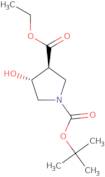 (3S,4R)-1-tert-Butyl 3-ethyl4-hydroxypyrrolidine-1,3-dicarboxylate