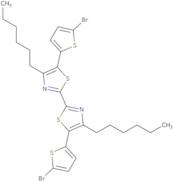 5,5'-Bis(5-bromo-2-thienyl)-4,4'-dihexyl-2,2'-bithiazole