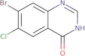 7-Bromo-6-chloro-4(1H)-quinazolinone
