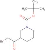 tert-Butyl 3-(2-bromoacetyl)piperidine-1-carboxylate