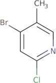 4-Bromo-2-chloro-5-methylpyridine