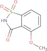 1,2-Benzisothiazol-3(2H)-one,4-methoxy-,1,1-dioxide