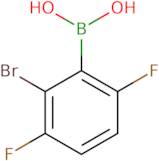 2-broMo-3,6-difluorophenylboronic acid