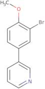 3-(3-Bromo-4-methoxyphenyl)pyridine