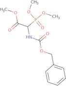 (+/-)-Benzyloxycarbonyl-a-phosphonoglycine trimethylester