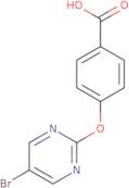 4-(5-Bromopyrimidin-2-yloxy)benzoic acid