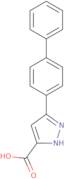 5-Biphenyl-4-yl-1H-pyrazole-3-carboxylic acid