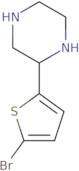2-(5-Bromothiophen-2-yl)piperazine