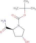 (2S,4R)-1-Boc-2-carbamoyl-4-hydroxypyrrolidine