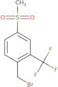 2-(Bromomethyl)-5-(methylsulphonyl)benzotrifluoride