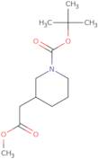 tert-Butyl 3-(2-methoxy-2-oxoethyl)piperidine-1-carboxylate