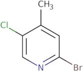 2-Bromo-5-chloro-4-methylpyridine