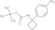 tert-Butyl (1-(4-aminophenyl)cyclobutyl)carbamate