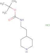 tert-Butyl (2-(piperidin-4-yl)ethyl)carbamate hydrochloride