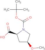 (2S,4S)-1-(tert-Butoxycarbonyl)-4-methoxypyrrolidine-2-carboxylic acid