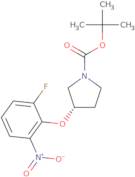 (S)-tert-Butyl 3-(2-fluoro-6-nitrophenoxy)pyrrolidine-1-carboxylate