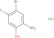 5-bromo-4-fluoro-2-hydroxyaniline hydrochloride