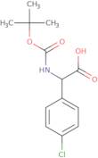 N-Boc-Amino-(4-chlorophenyl)acetic acid
