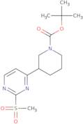 tert-Butyl 3-(2-(methylsulfonyl)pyrimidin-4-yl)piperidine-1-carboxylate