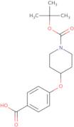 4-(1-(tert-butoxycarbonyl)piperidin-4-yloxy)benzoic acid