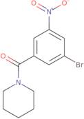 (3-Bromo-5-nitrophenyl)(piperidin-1-yl)methanone