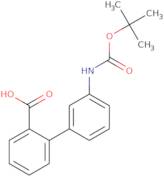 3'-((tert-Butoxycarbonyl)amino)-[1,1'-biphenyl]-2-carboxylic acid