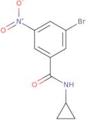 3-Bromo-N-cyclopropyl-5-nitrobenzamide