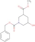1-Benzyl 3-methyl 5-hydroxypiperidine-1,3-dicarboxylate