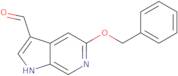 5-(Benzyloxy)-1H-pyrrolo[2,3-c]pyridine-3-carbaldehyde