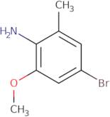 4-Bromo-2-methoxy-6-methylaniline