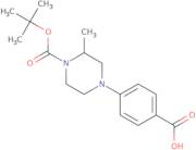 4-(4-(tert-Butoxycarbonyl)-3-methylpiperazin-1-yl)benzoic acid