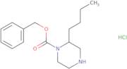 Benzyl 2-butylpiperazine-1-carboxylate hydrochloride