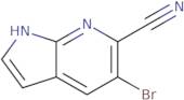 5-Bromo-1H-pyrrolo[2,3-b]pyridine-6-carbonitrile